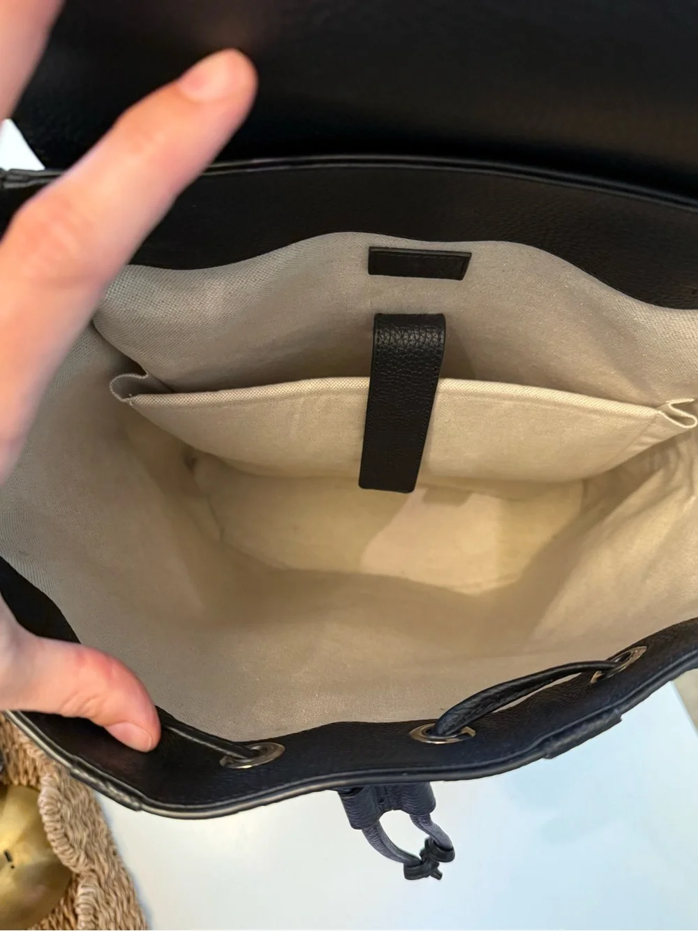 Gucci Jumbo GG Leather Travel Backpack